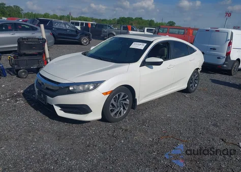 2017 Honda Civic Ex из США, поврежденный, VIN 2HGFC2F73HH558919